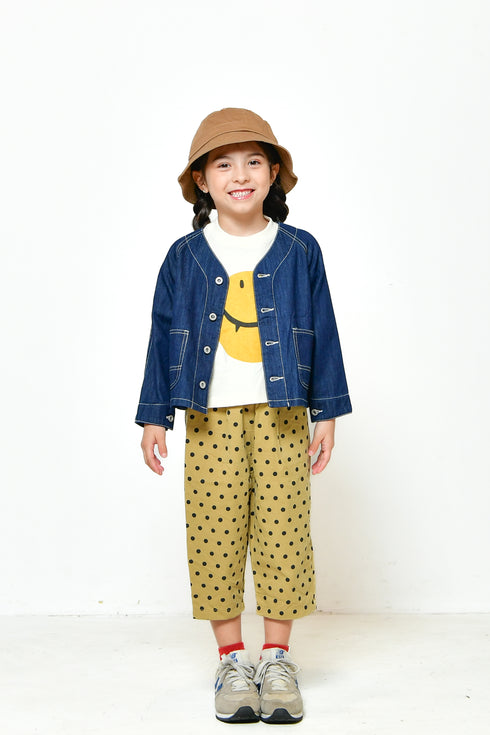 【ニードルワークス】denimカバーオール|1size~2size|2125001W