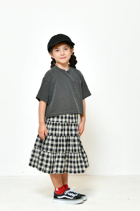 【ニードルワークス】ボイルティアードスカート|100cm~150cm|2125201