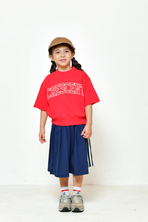 【ニードルワークス】ライト裏毛Tシャツ|0size~2size|2125006W