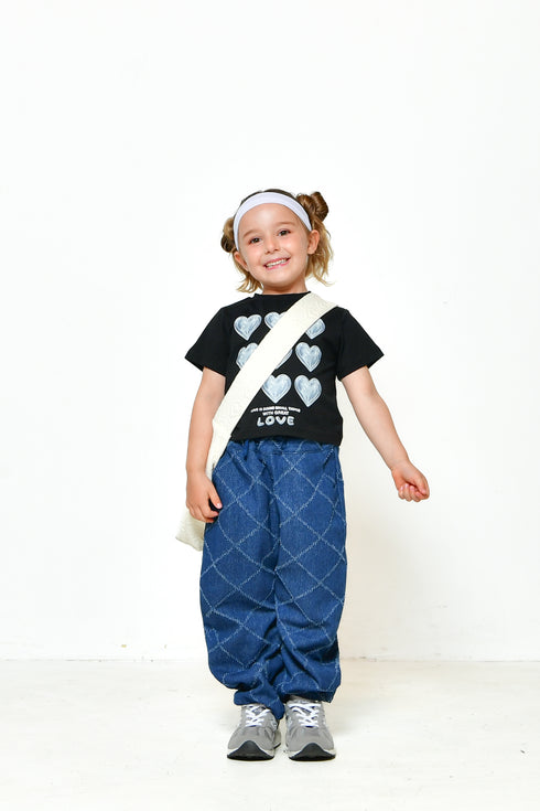 【NEWO・ネオ】ハートミニTシャツ|90cm~150cm|3125303