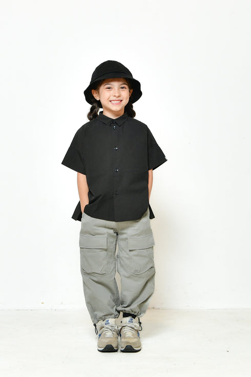 【ニードルワークス】ストレッチギャバカーゴパンツ|1size~2size|2125003W