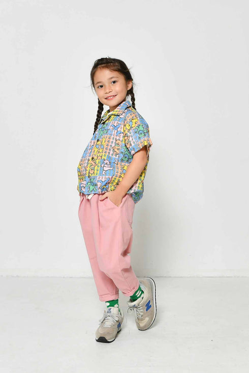 【90~120】 ストレッチギャバタックパンツ★2124004★キッズサイズ 子供服