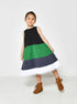 【130~150】 ローンAラインワンピース ★2124203j★キッズサイズ 子供服
