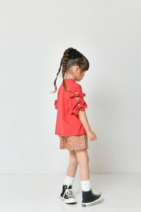 【NEWO・ネオ】リボンTシャツ|S~M|3525503W