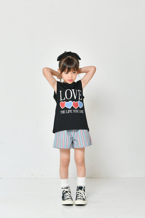 【NEWO・ネオ】ドット・ストライプショートパンツ|80cm~150cm|3525515