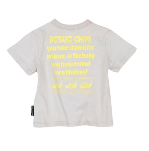 【OFFICIAL TEAM】1123225(90cm~120cm)オープンエンド チップスロゴ Tシャツ