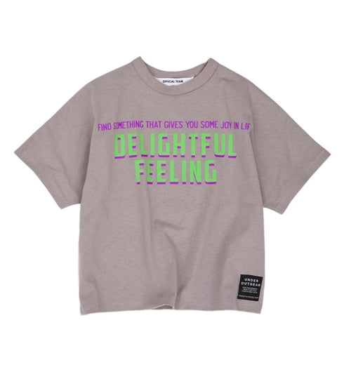 【OFFICIAL TEAM】クールコットン 転写プリントドロップTシャツ★1123336(90cm~120cm)