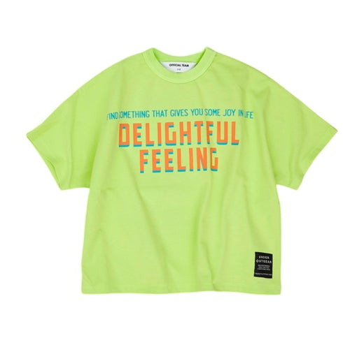 【OFFICIAL TEAM】クールコットン 転写プリントドロップTシャツ★1123336(90cm~120cm)