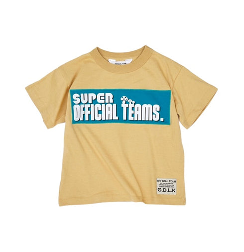 【OFFICIAL TEAM】ゲームロゴ メッシュコットンTシャツ★1123401j(130cm~150cm)