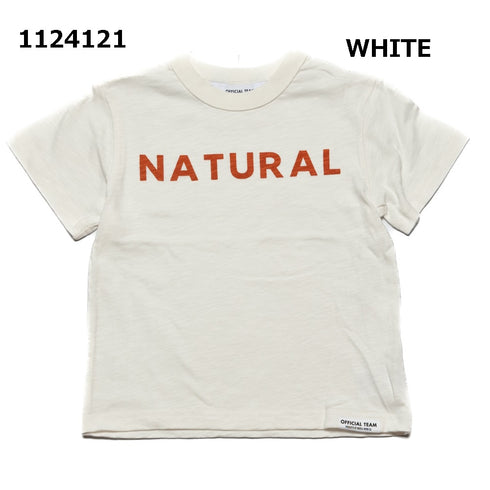 【90~120】スラブ天竺シンプルロゴTシャツ★1124121子供服 キッズサイズ