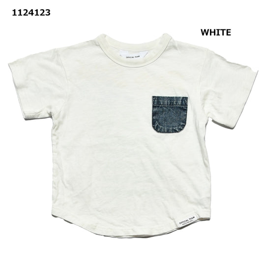 【S/M/L】スラブ天竺ポテトスナックロゴTシャツ★1124123m 大人サイズ 親子コーデ