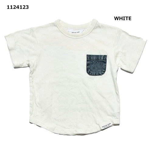 【S/M/L】スラブ天竺ポテトスナックロゴTシャツ★1124123m 大人サイズ 親子コーデ