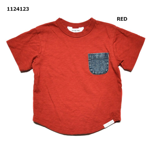 【S/M/L】スラブ天竺ポテトスナックロゴTシャツ★1124123m 大人サイズ 親子コーデ