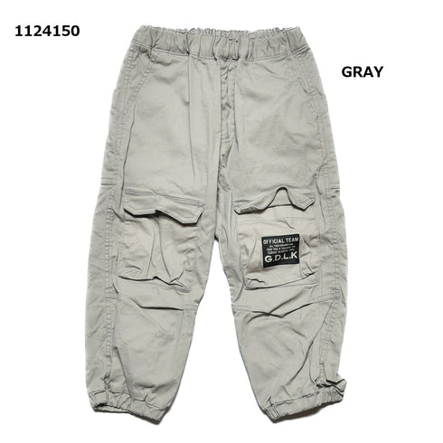 【S/M/L】ギャバカーゴパンツ★1124150m 大人サイズ 親子コーデ