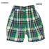 【S/M/L】チェック柄タックショーツ★1124151m 大人サイズ 親子コーデ