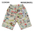 【S/M/L】プレミアストレッチプリンテッドショーツ★1124164m 大人サイズ 親子コーデ
