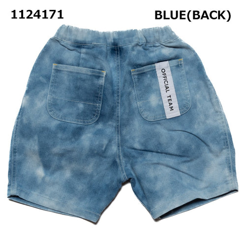 【90~120】ストレッチデニムタックショーツ★1124171子供服 キッズサイズ