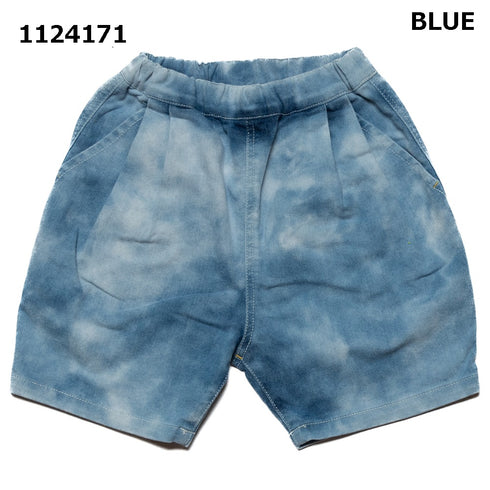 【90~120】ストレッチデニムタックショーツ★1124171子供服 キッズサイズ