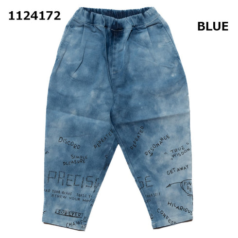 【130~150】ストレッチデニムワイドパンツ★1124172j子供服 キッズサイズ