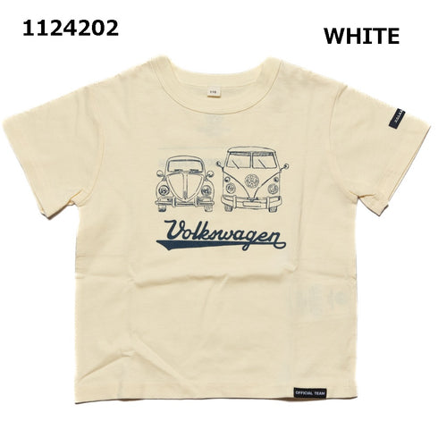 【90~120】VOLKSWAGEN オールドTシャツ★1124202子供服 キッズサイズ