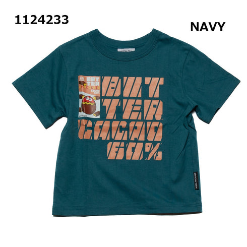 【90~120】チョコバードロゴ Tシャツ★1124233子供服 キッズサイズ