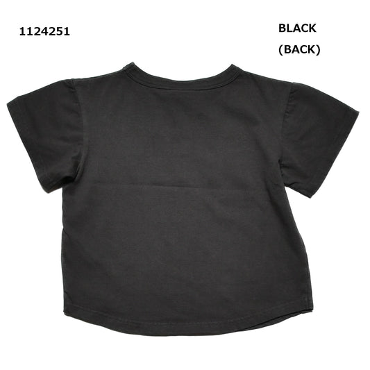 【S/M/L】製品染めシンプルロゴTシャツ★1124251m 大人サイズ 親子コーデ