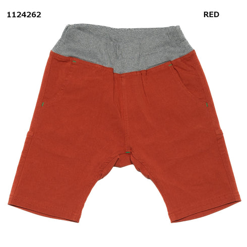 【S/M/L】スーパーストレッチサルエルハーフパンツ★1124262m 大人サイズ 親子コーデ