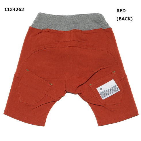 【S/M/L】スーパーストレッチサルエルハーフパンツ★1124262m 大人サイズ 親子コーデ