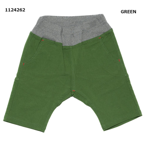 【S/M/L】スーパーストレッチサルエルハーフパンツ★1124262m 大人サイズ 親子コーデ