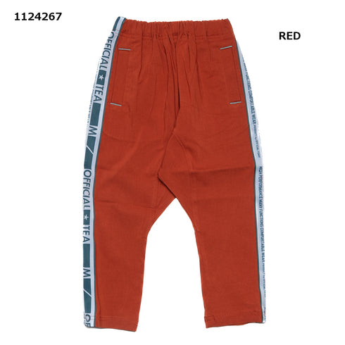 【S/M/L】スーパーストレッチラインクロップドパンツ★1124267m 大人サイズ 親子コーデ