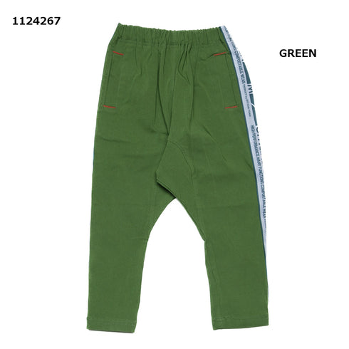 【S/M/L】スーパーストレッチラインクロップドパンツ★1124267m 大人サイズ 親子コーデ