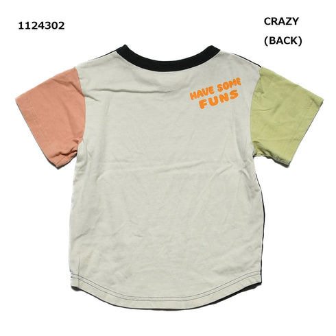 【90~120】クールタッチ海洋生物ロゴTシャツ★1124302子供服 キッズサイズ