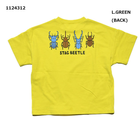 【S/M/L】インセクトガード昆虫ロゴTシャツ★1124312m 大人サイズ 親子コーデ