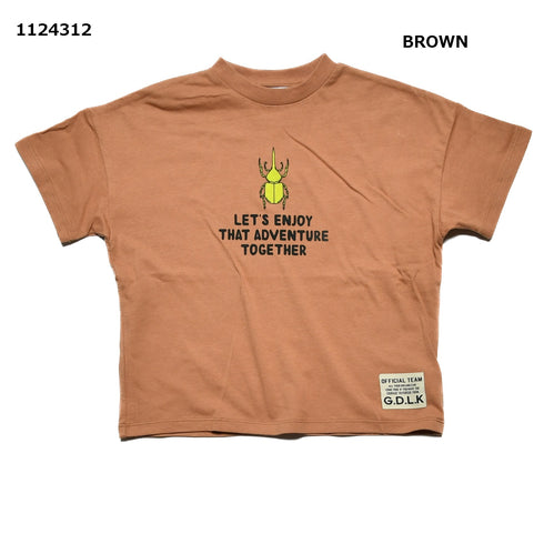 【130~150】インセクトガード昆虫ロゴTシャツ★1124312j子供服 キッズサイズ