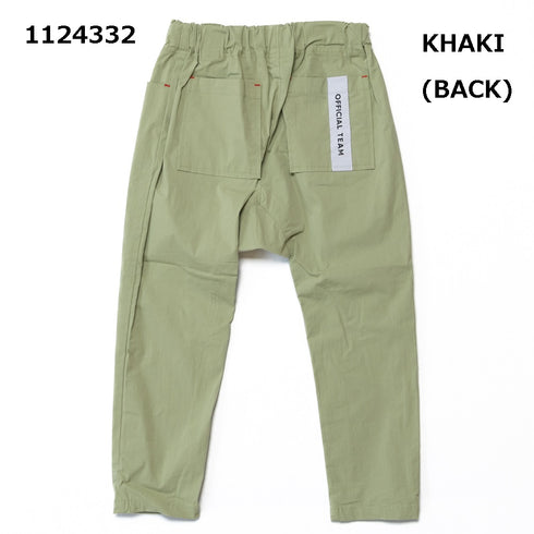 【S/M/L】ストレッチポプリンイージーパンツ★1124332m 大人サイズ 親子コーデ