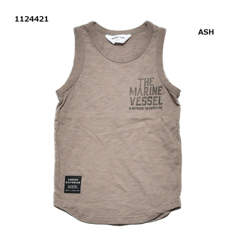 【90~120】スラブ天竺ロゴタンクトップ★1124421子供服 キッズサイズ