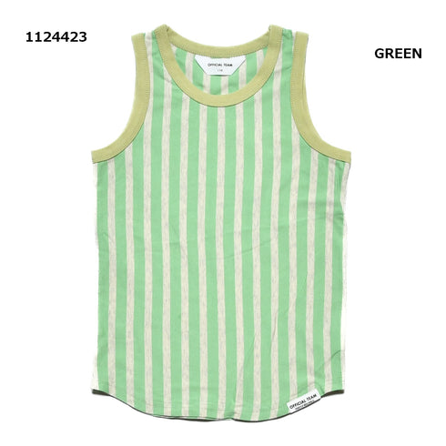 【90~120】バラエティボーダータンクトップ★1124423子供服 キッズサイズ
