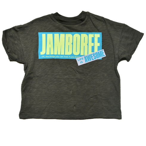 【オフィシャルチーム】スラブ天竺ジャンボリーロゴTシャツ|S~L|1125202M