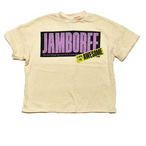 【オフィシャルチーム】スラブ天竺ジャンボリーロゴTシャツ|S~L|1125202M