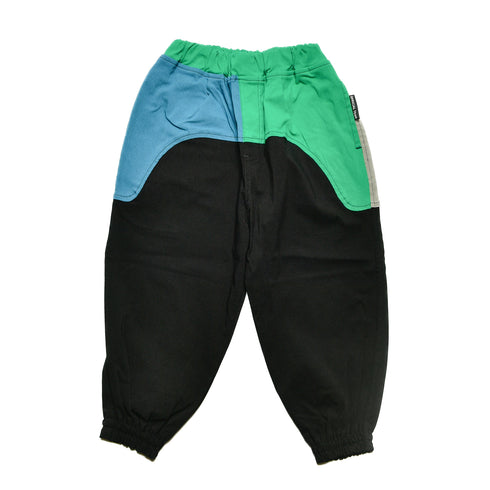 【オフィシャルチーム】スーパーストレッチバイカラータックワイドパンツ|S~L|1125215M