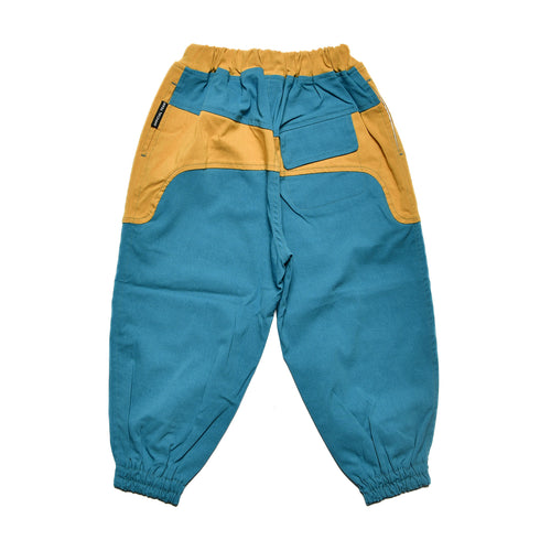 【オフィシャルチーム】スーパーストレッチバイカラータックワイドパンツ|S~L|1125215M