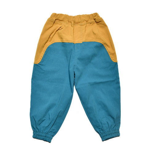 【オフィシャルチーム】スーパーストレッチバイカラータックワイドパンツ|S~L|1125215M