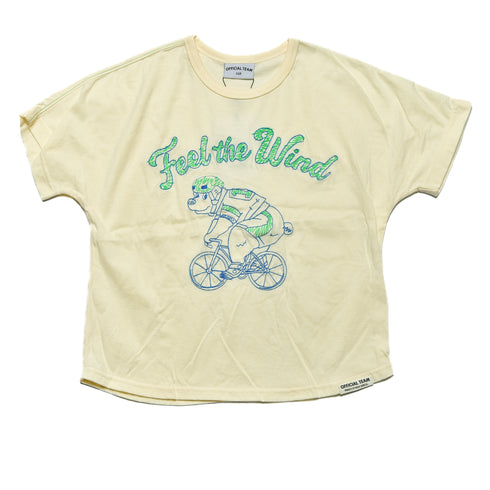 【オフィシャルチーム】サイクリング刺繍Tシャツ|S|1125223M