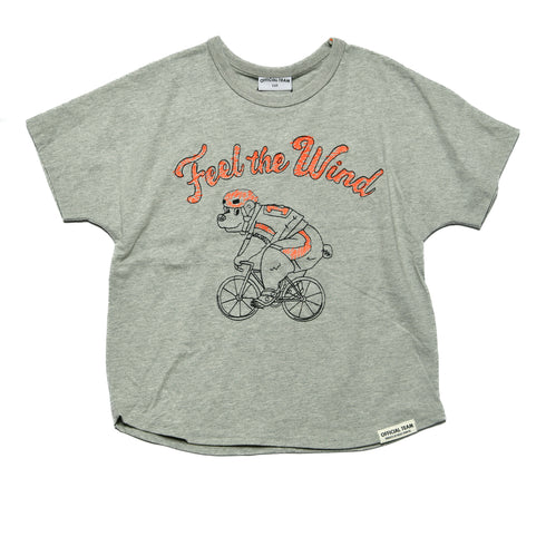 【オフィシャルチーム】サイクリング刺繍Tシャツ|90cm~150cm|1125223