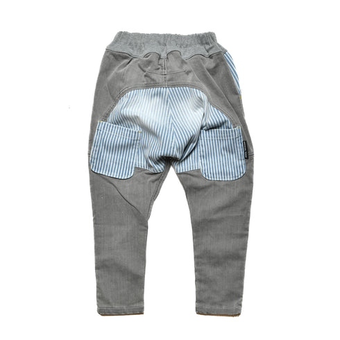 【オフィシャルチーム】ブラックデニムワイドサルエル|90cm~150cm|1125231