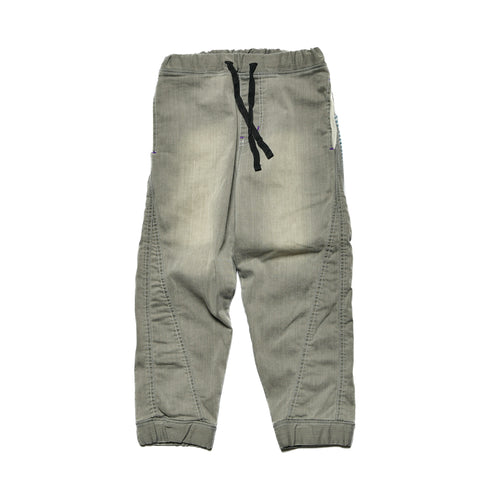 【オフィシャルチーム】ブラックデニムスイッチングジョガーパンツ|90cm~150cm|1125234