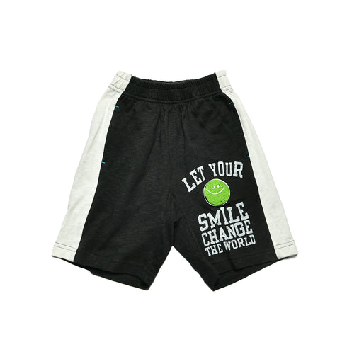 【オフィシャルチーム】スラブ天竺スマイルロゴハーフパンツ|S~L|1125253M