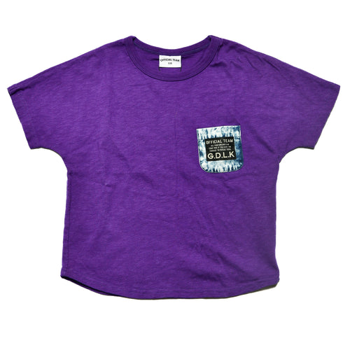 【オフィシャルチーム】スラブ天竺デニムポケットTシャツ|90cm~150cm|1125254
