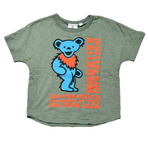 【オフィシャルチーム】グレイトフルデッドスラブ天竺ドルマンTシャツ|S~L|1125271M