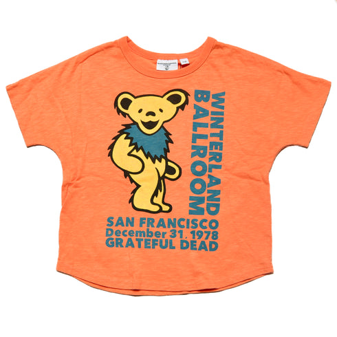 【オフィシャルチーム】グレイトフルデッドスラブ天竺ドルマンTシャツ|90cm~150cm|1125271